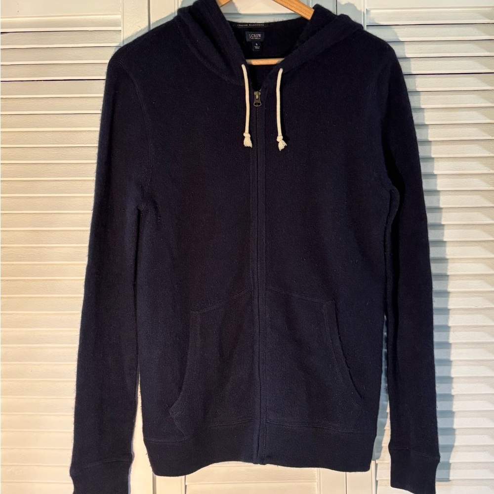 J. Crew Men's Cashmere Zip Up